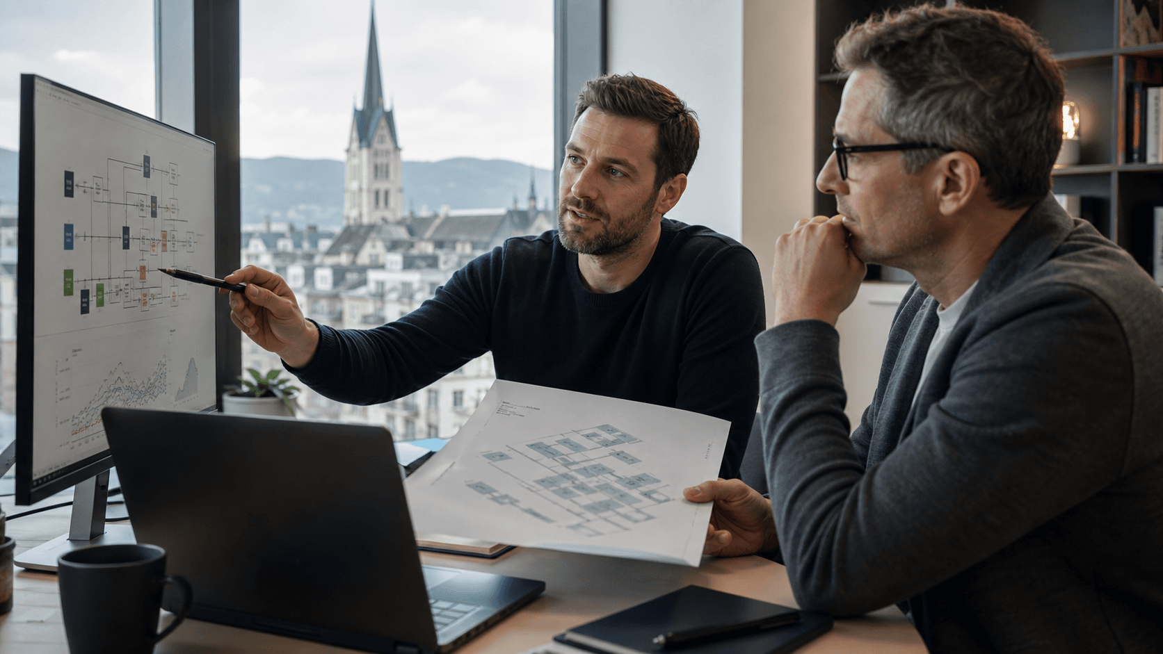 Website bei Google sichtbar machen mit SEO-Analyse in einem Zürcher Büro
